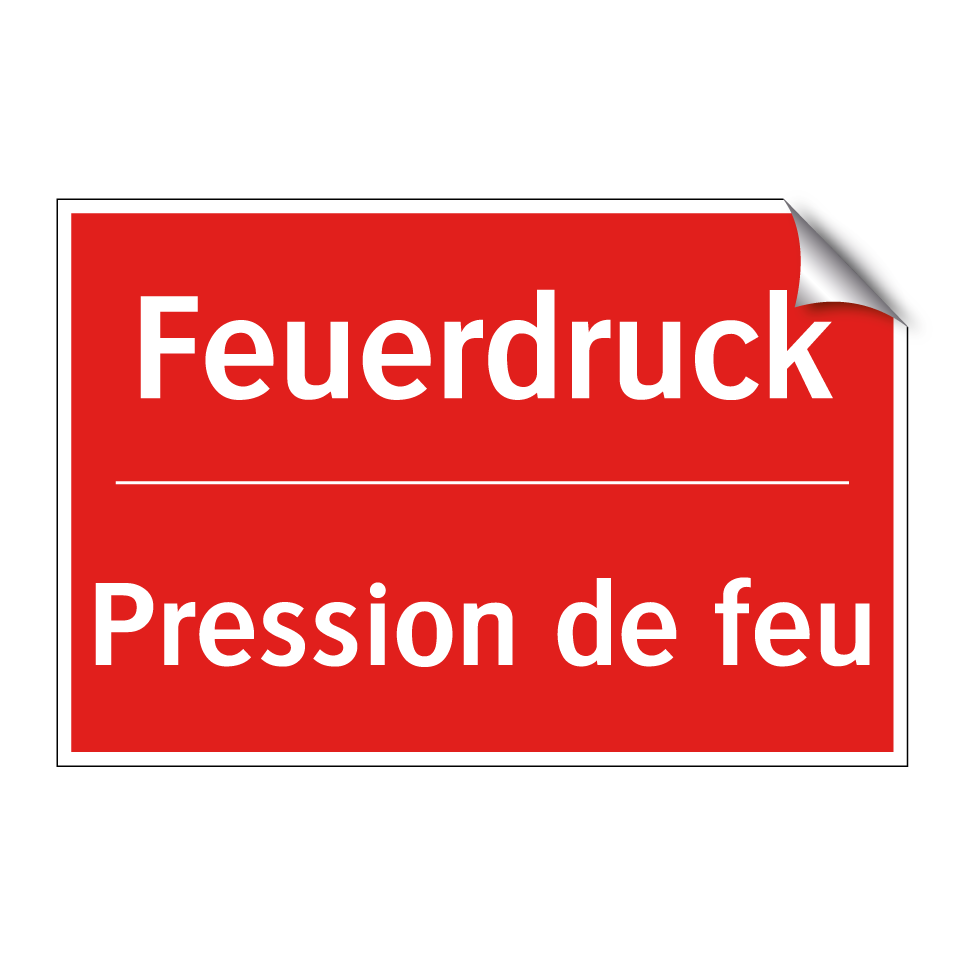 Feuerdruck - Pression de feu