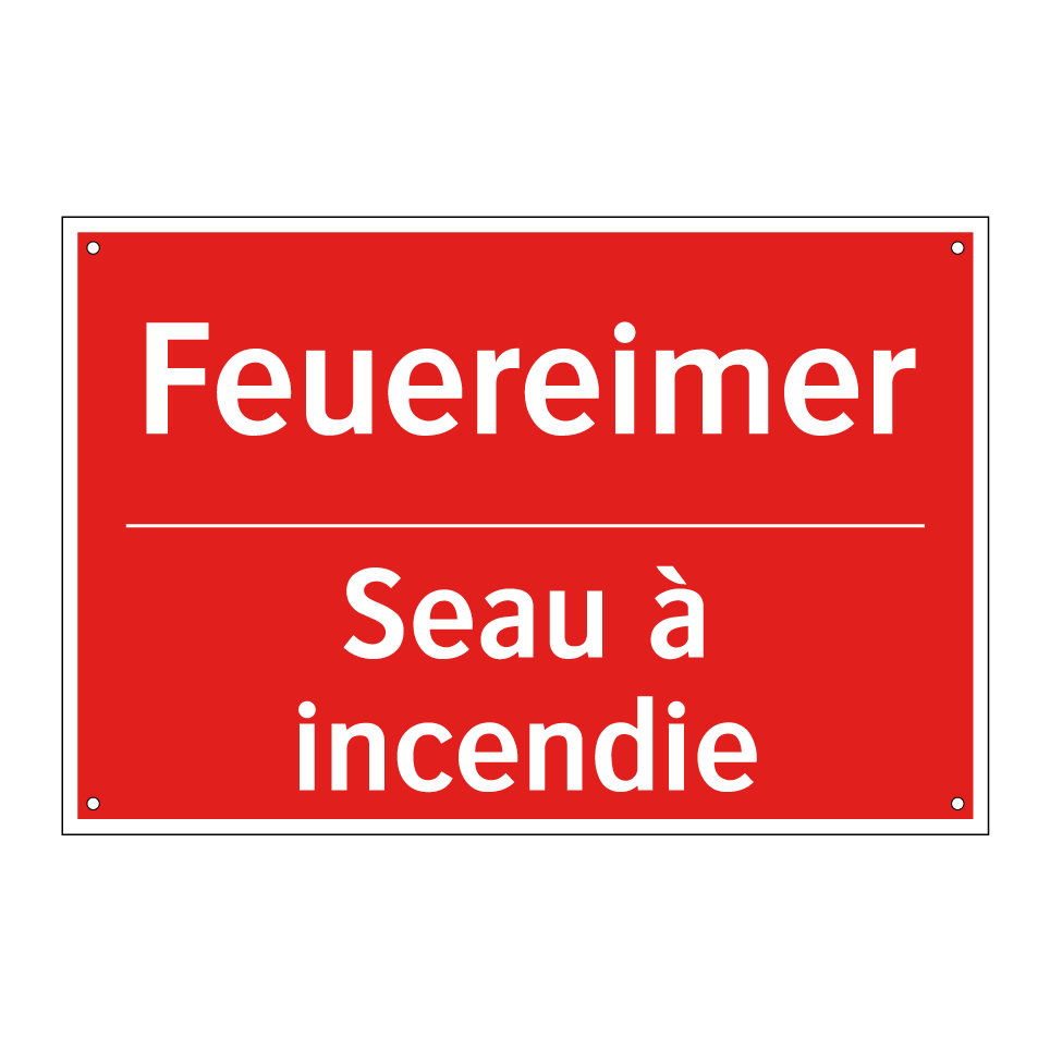 Feuereimer - Seau à incendie