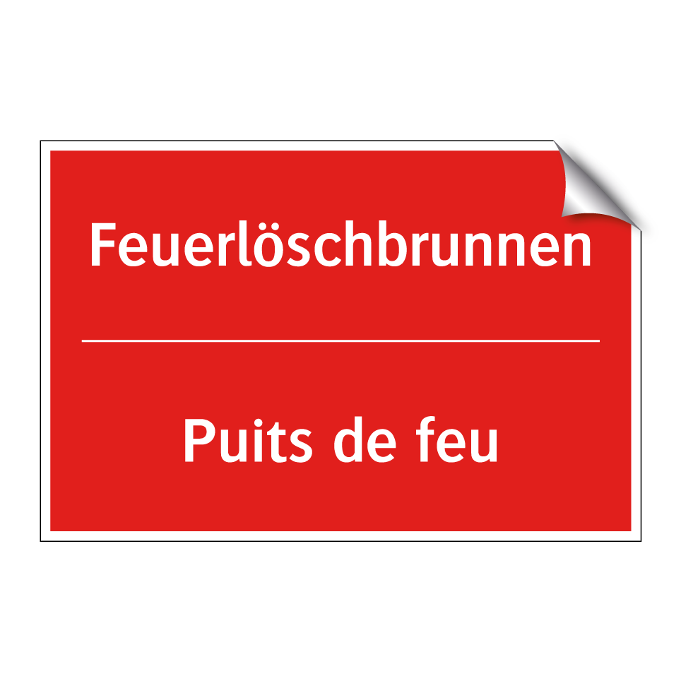 Feuerlöschbrunnen - Puits de feu