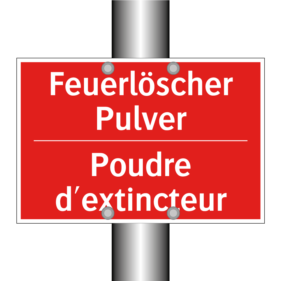 Feuerlöscher Pulver - Poudre d'extincteur
