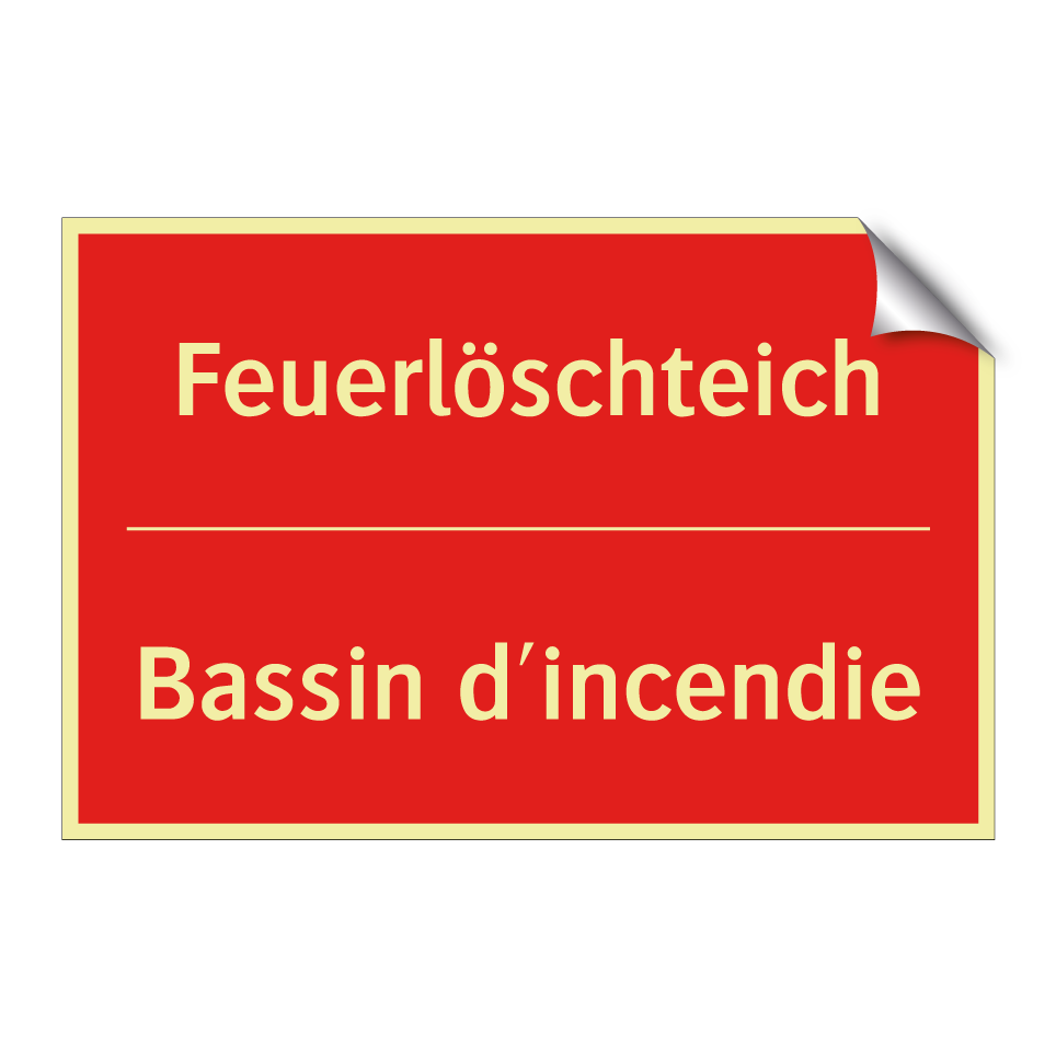 Feuerlöschteich - Bassin d'incendie