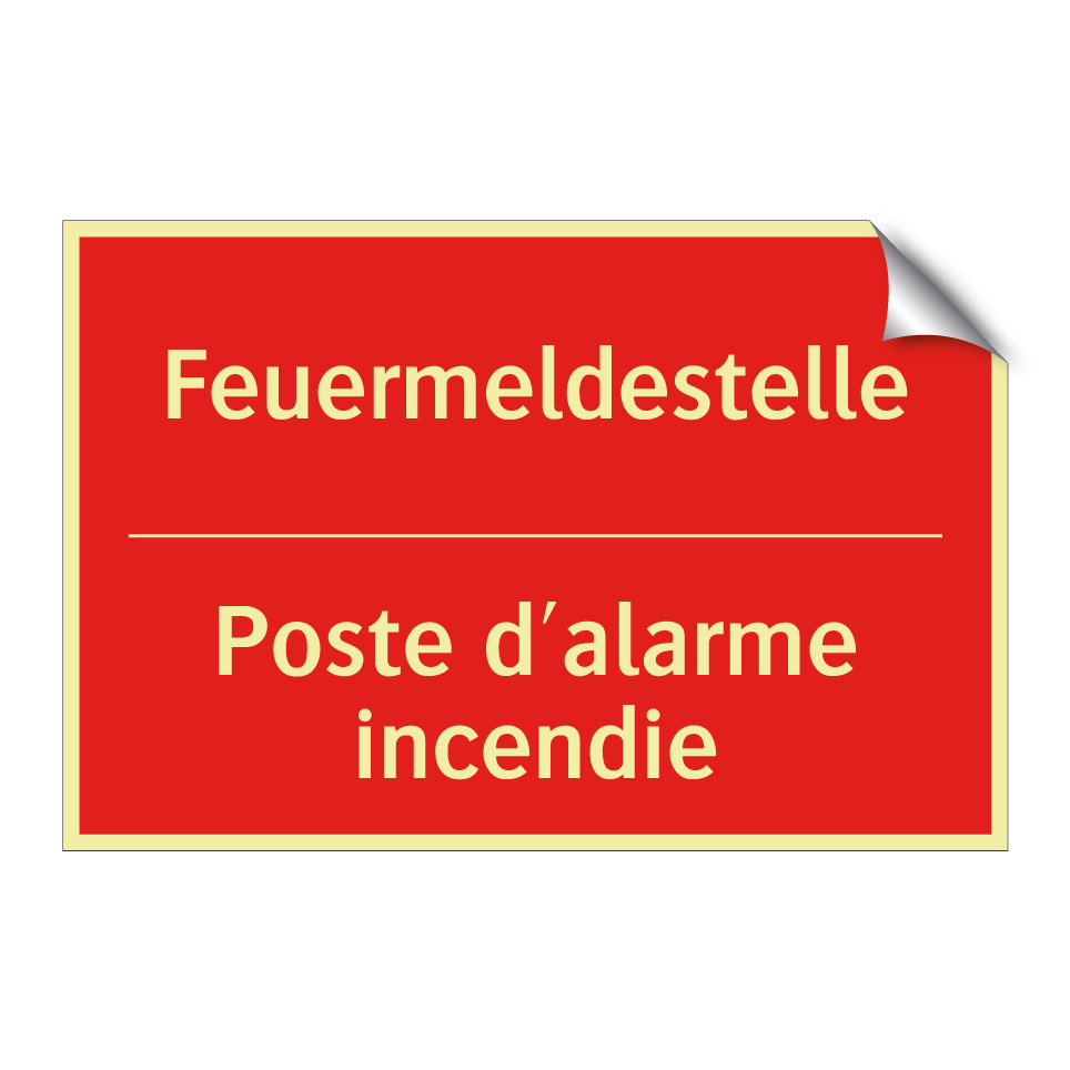 Feuermeldestelle - Poste d'alarme incendie