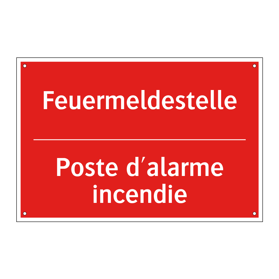 Feuermeldestelle - Poste d'alarme incendie