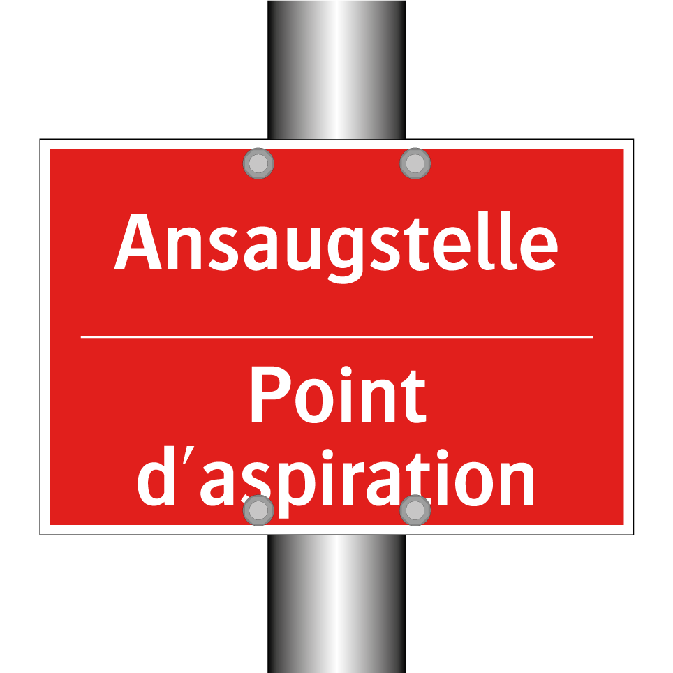 Ansaugstelle - Point d'aspiration