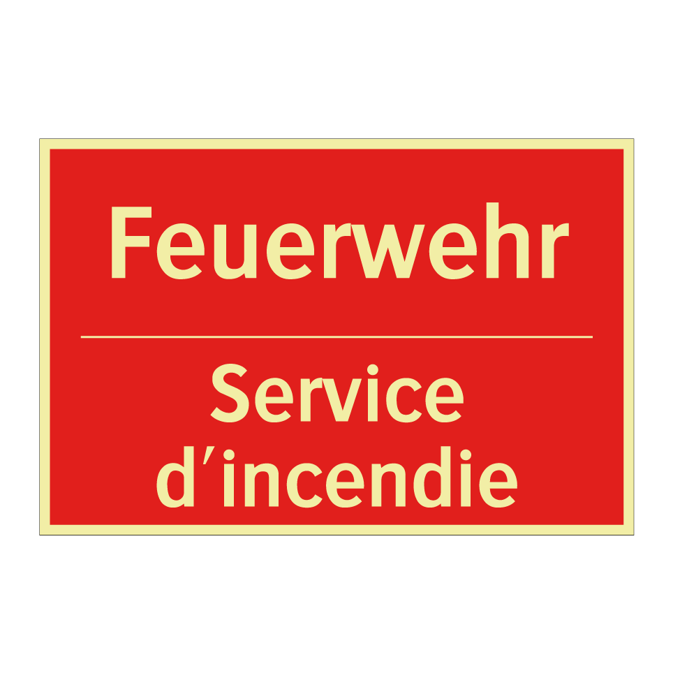 Feuerwehr - Service d'incendie
