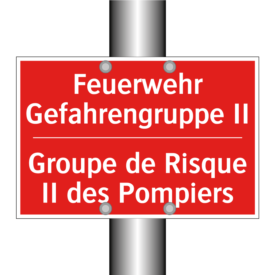 Feuerwehr Gefahrengruppe II - Groupe de Risque II des Pompiers /.../
