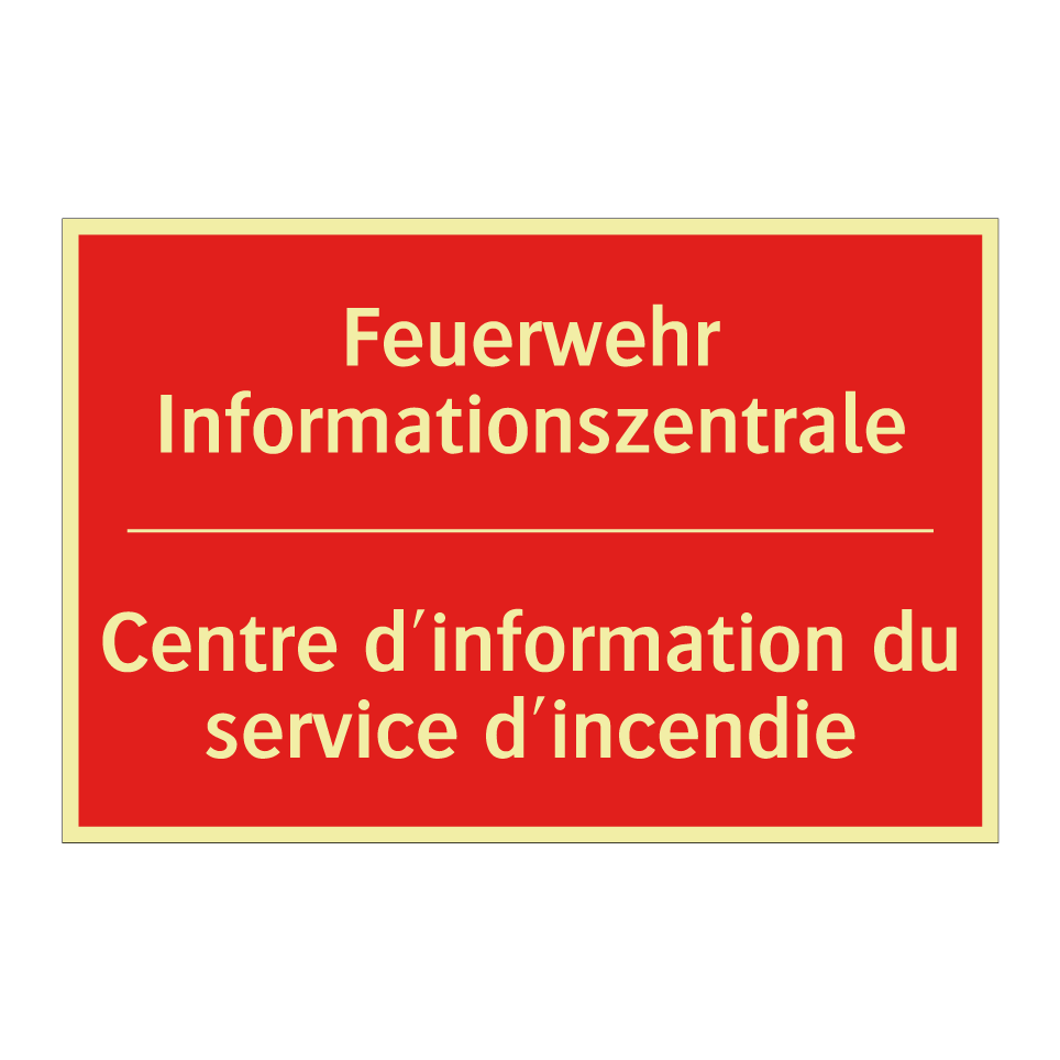 Feuerwehr Informationszentrale - Centre d'information du service /.../