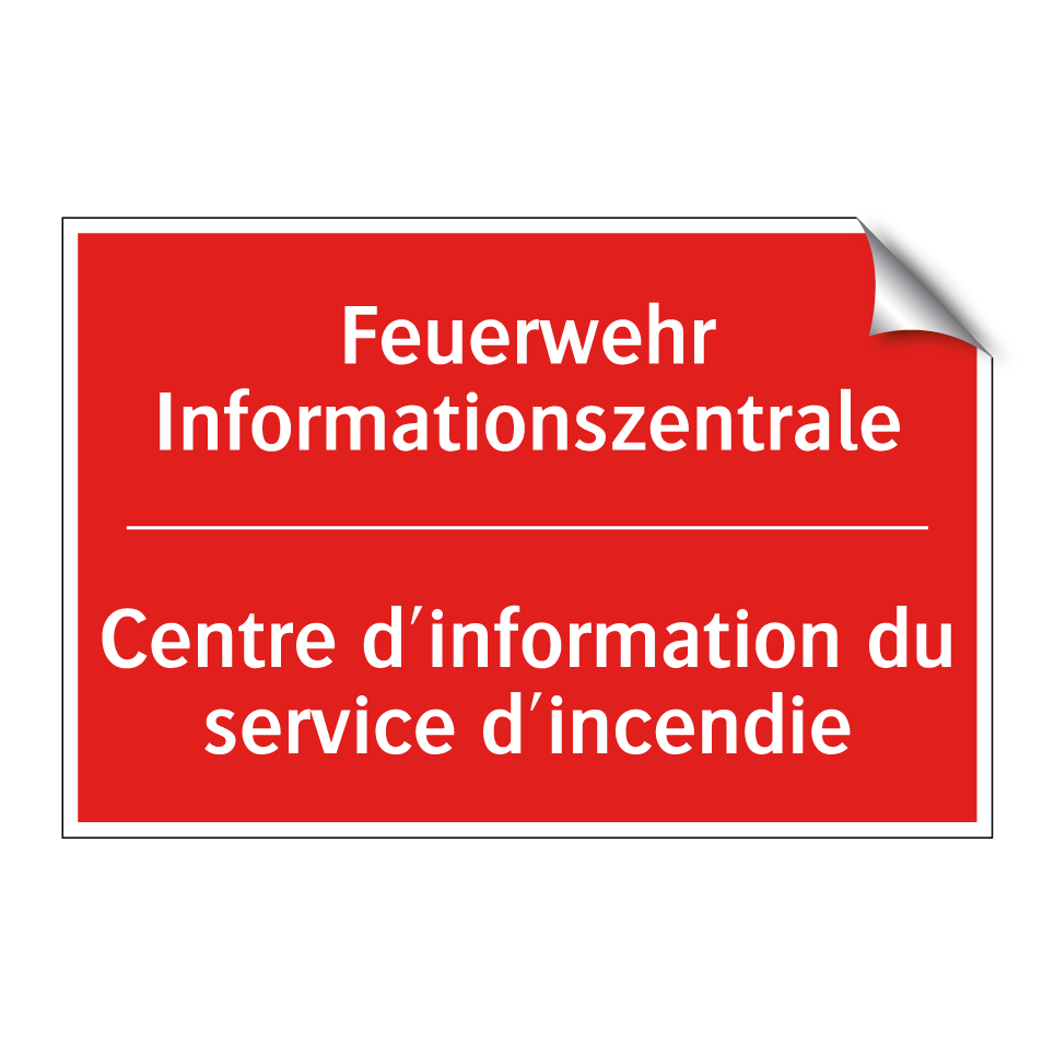 Feuerwehr Informationszentrale - Centre d'information du service /.../