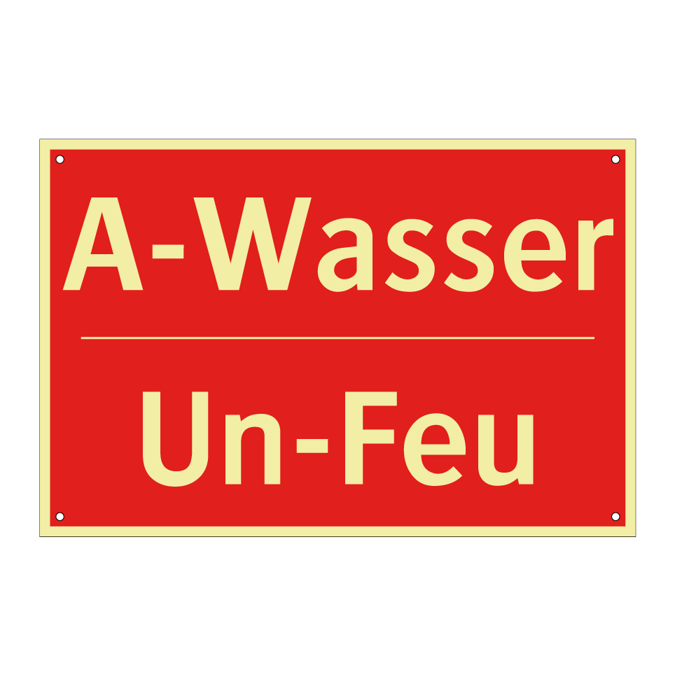 A-Wasser - Un-Feu