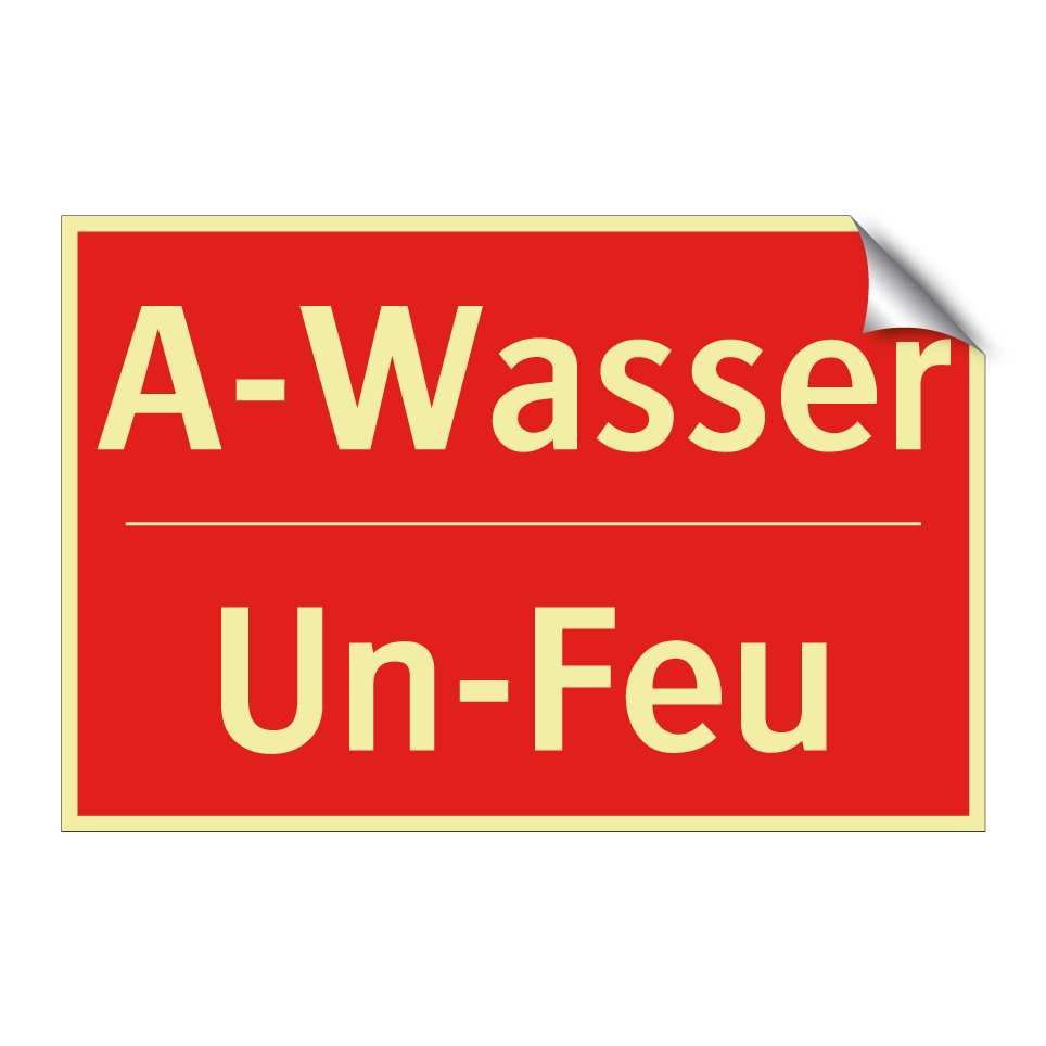 A-Wasser - Un-Feu
