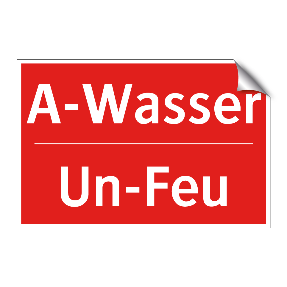 A-Wasser - Un-Feu