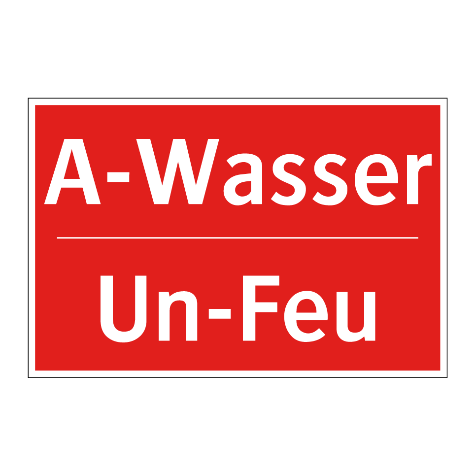 A-Wasser - Un-Feu