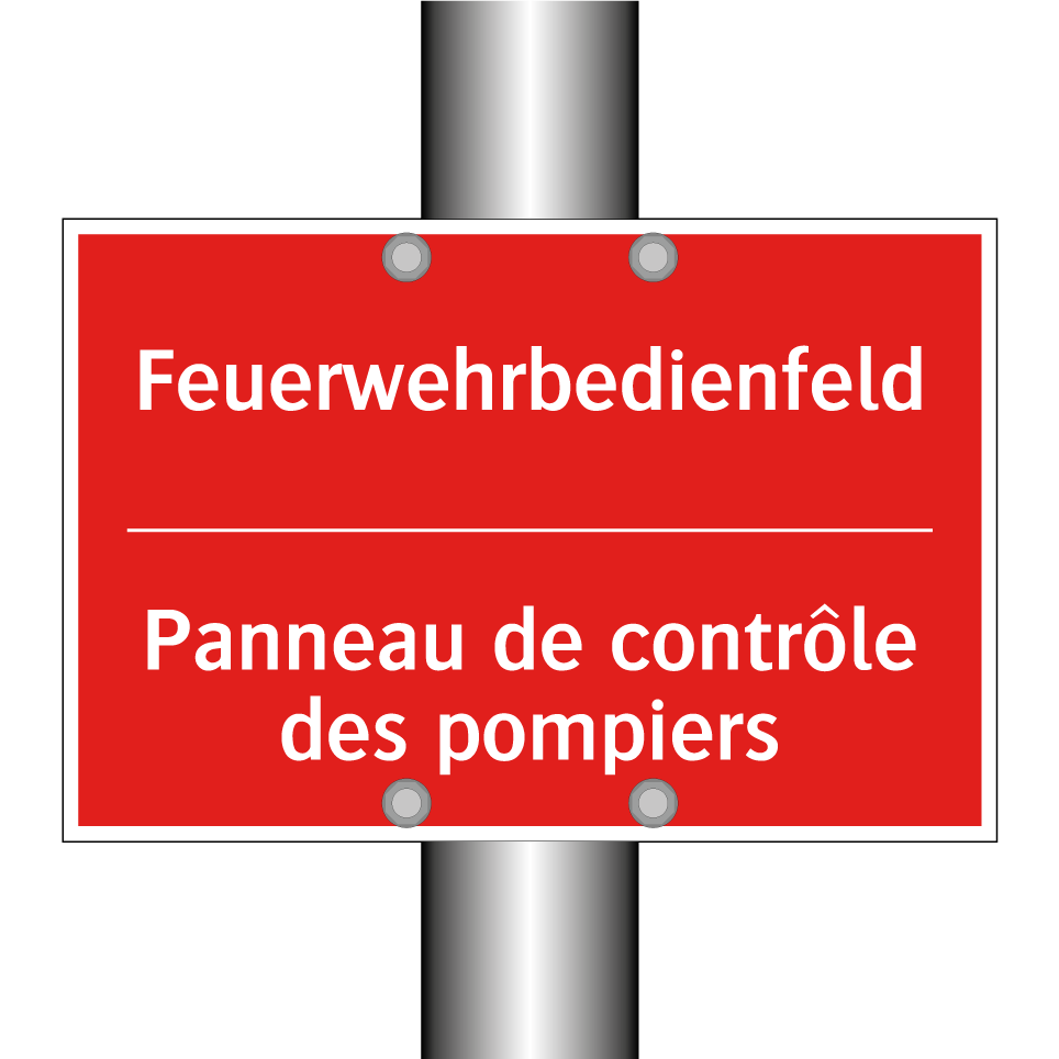 Feuerwehrbedienfeld - Panneau de contrôle des pompiers /.../