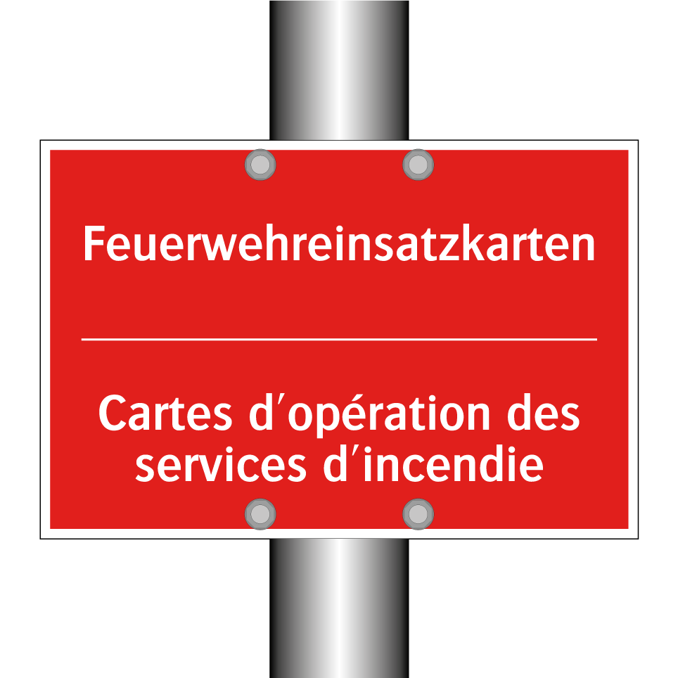 Feuerwehreinsatzkarten - Cartes d'opération des services /.../