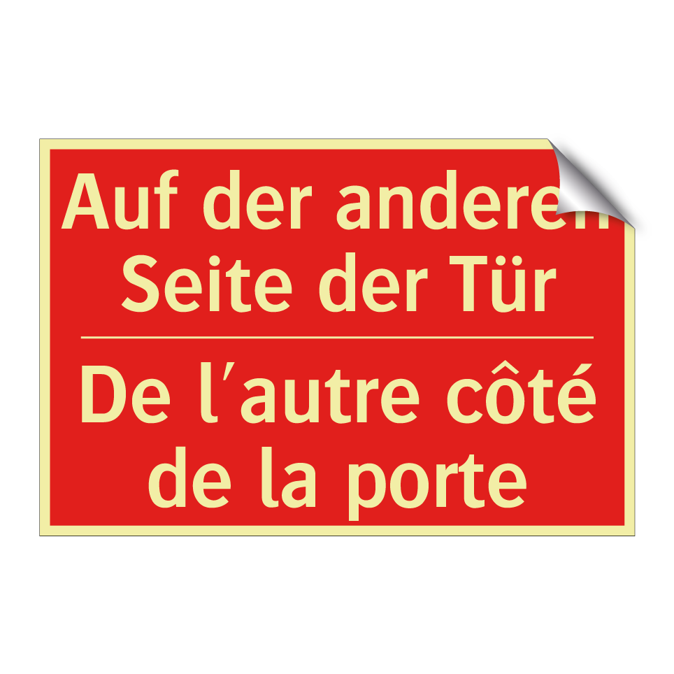 Auf der anderen Seite der Tür - De l'autre côté de la porte