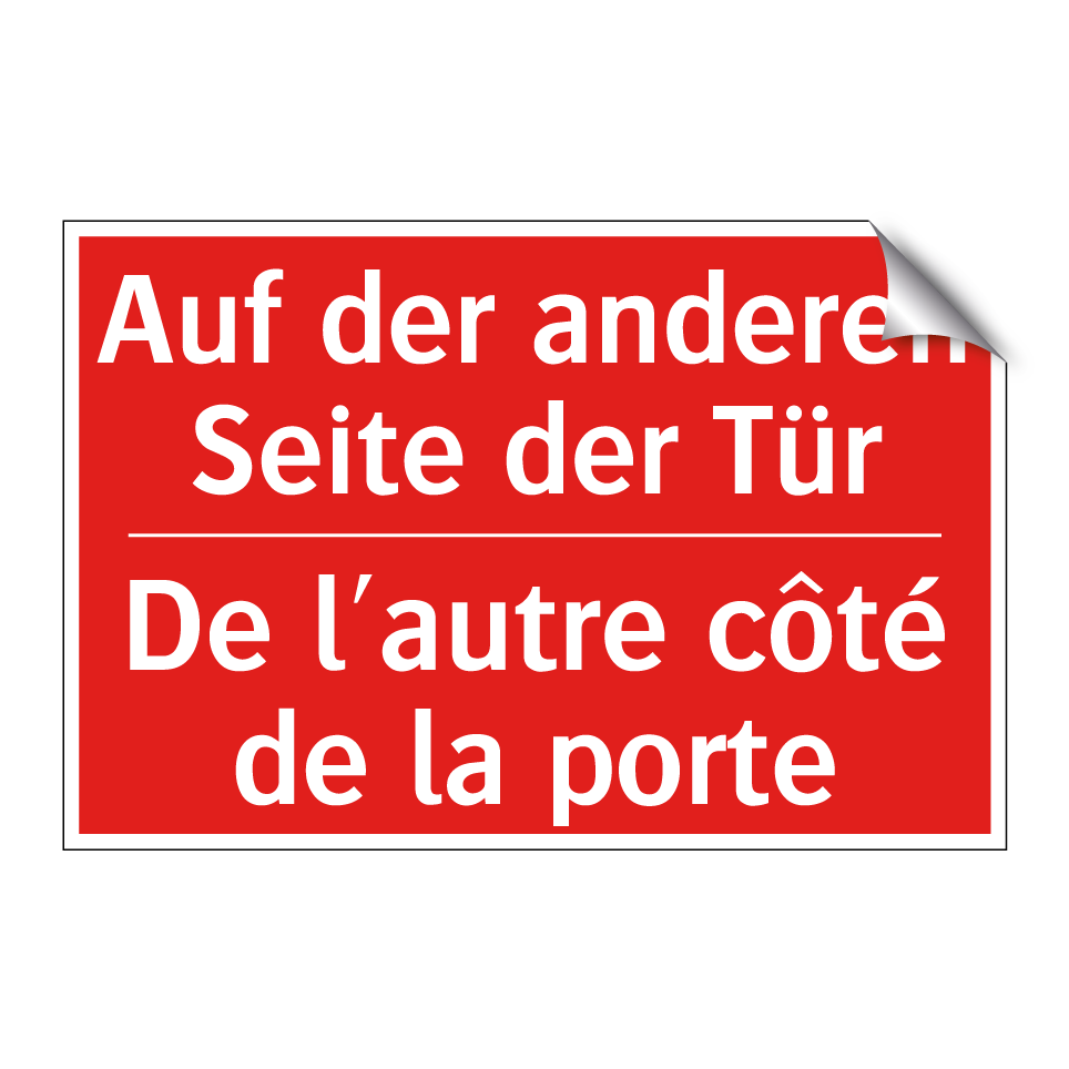 Auf der anderen Seite der Tür - De l'autre côté de la porte