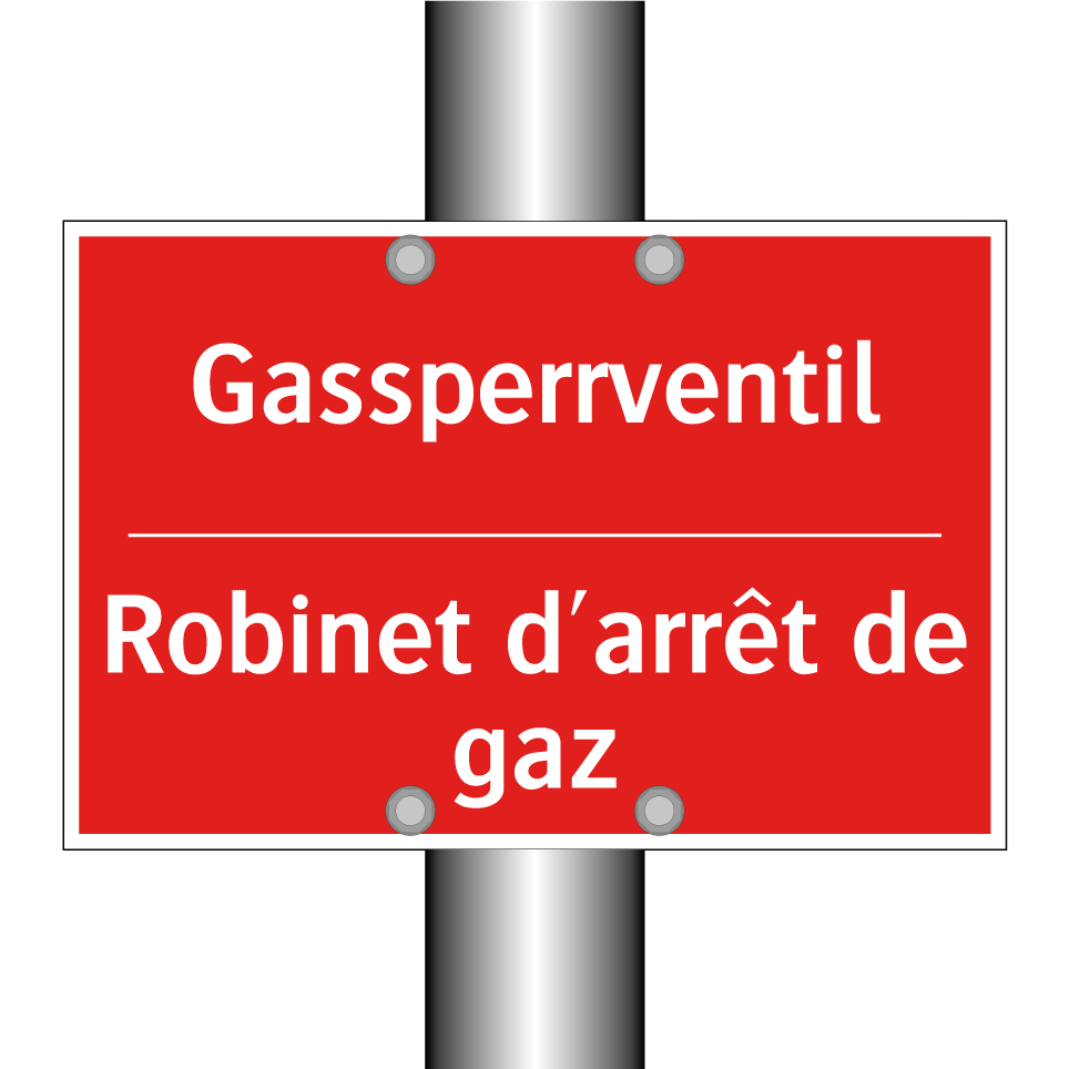 Gassperrventil - Robinet d'arrêt de gaz