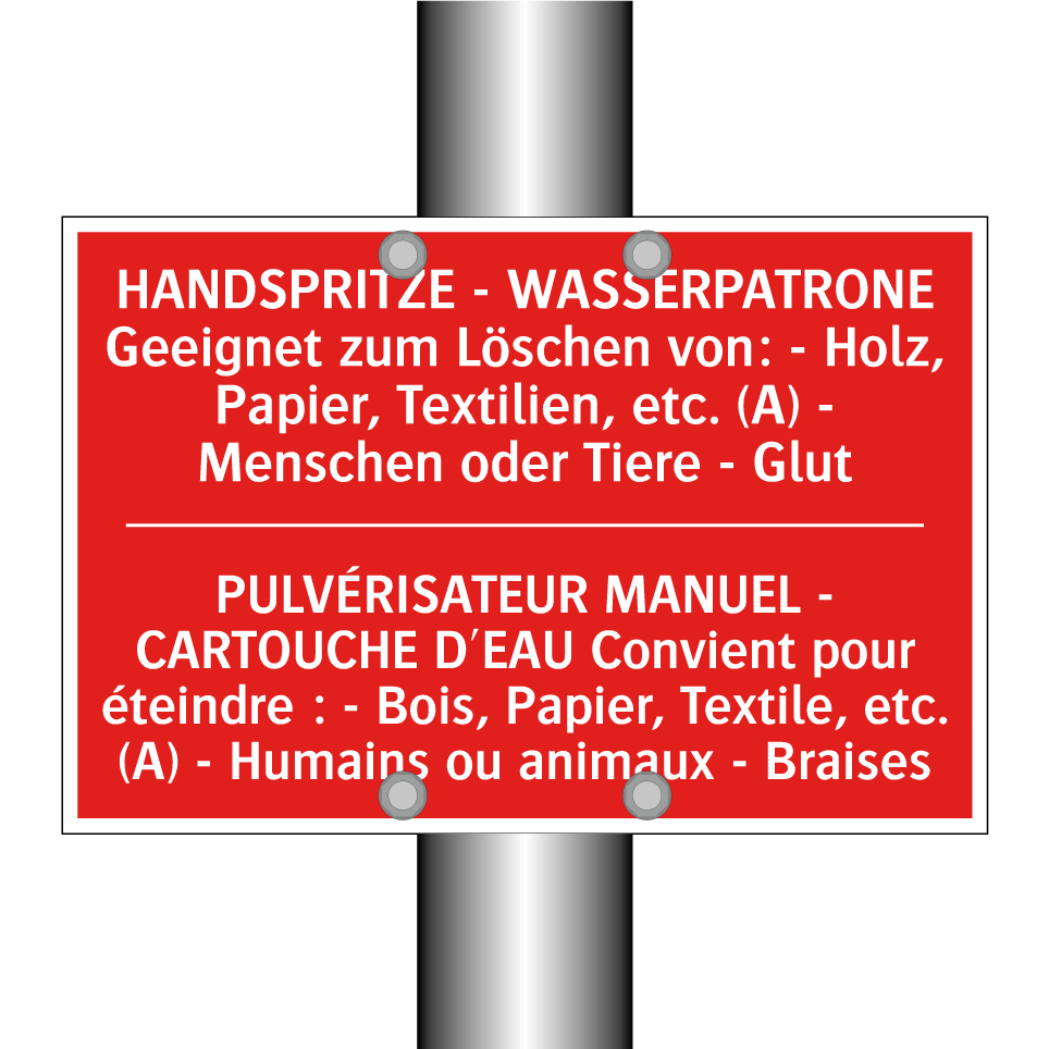 HANDSPRITZE - WASSERPATRONE Geeignet /.../ - PULVÉRISATEUR MANUEL - CARTOUCHE /.../