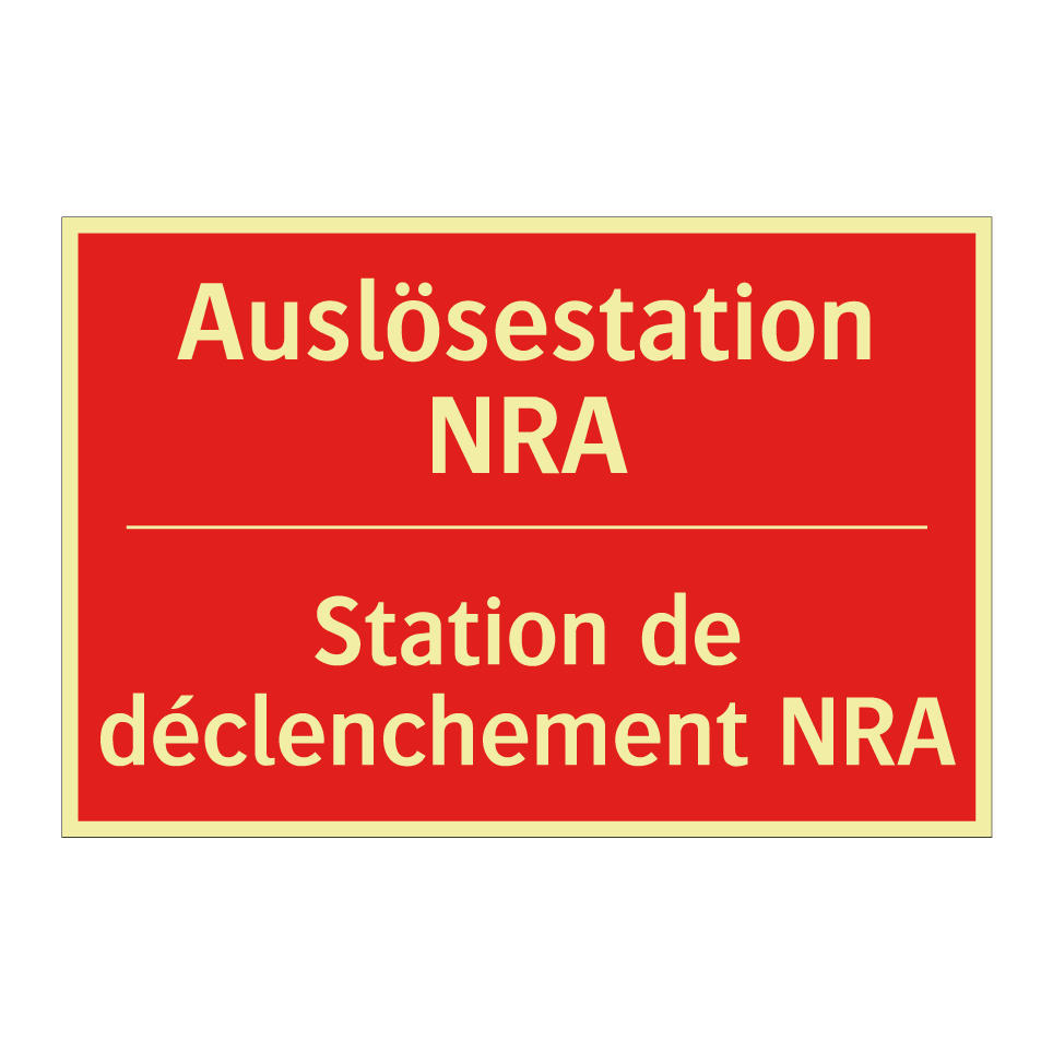 Auslösestation NRA - Station de déclenchement NRA