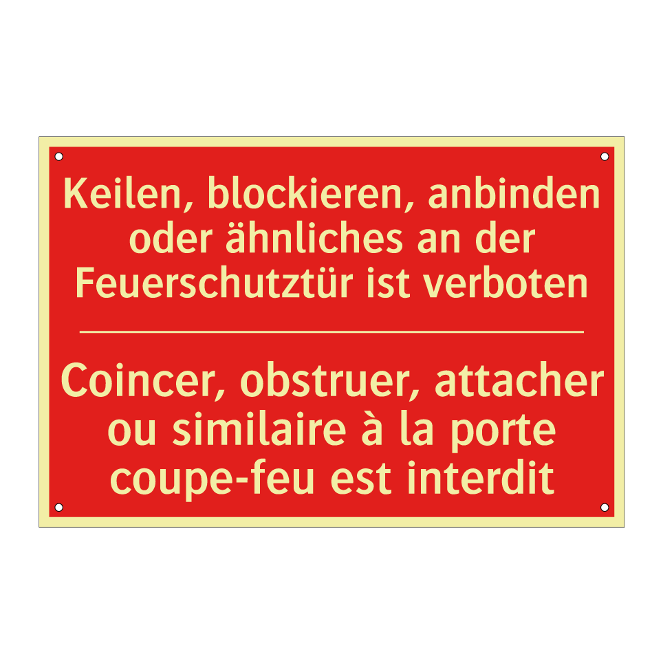 Keilen, blockieren, anbinden oder /.../ - Coincer, obstruer, attacher ou /.../