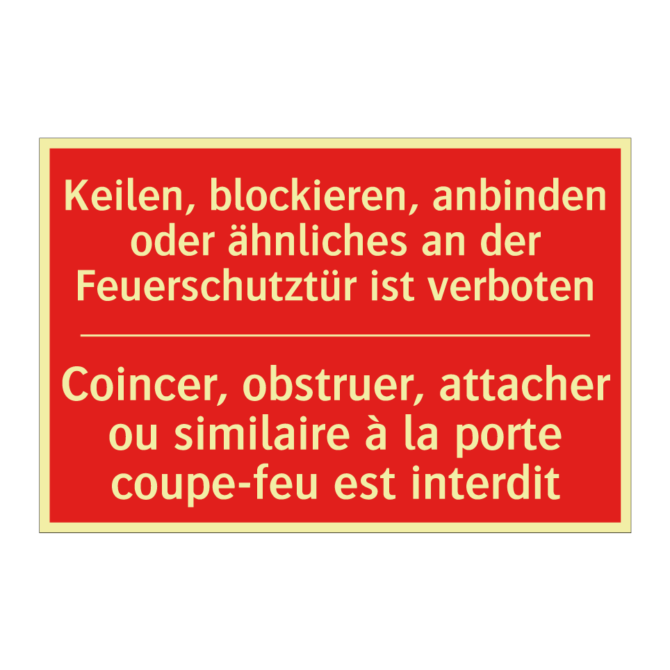 Keilen, blockieren, anbinden oder /.../ - Coincer, obstruer, attacher ou /.../