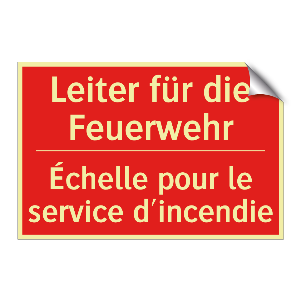 Leiter für die Feuerwehr - Échelle pour le service d'incendie /.../