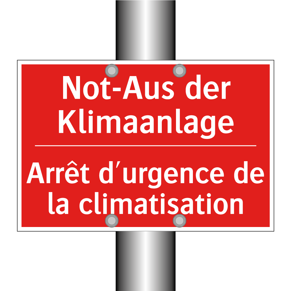 Not-Aus der Klimaanlage - Arrêt d'urgence de la climatisation /.../