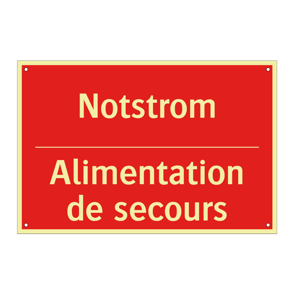 Notstrom - Alimentation de secours