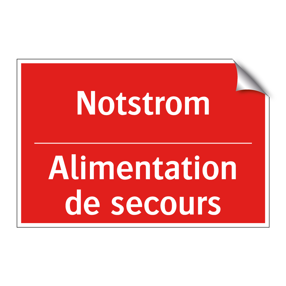 Notstrom - Alimentation de secours