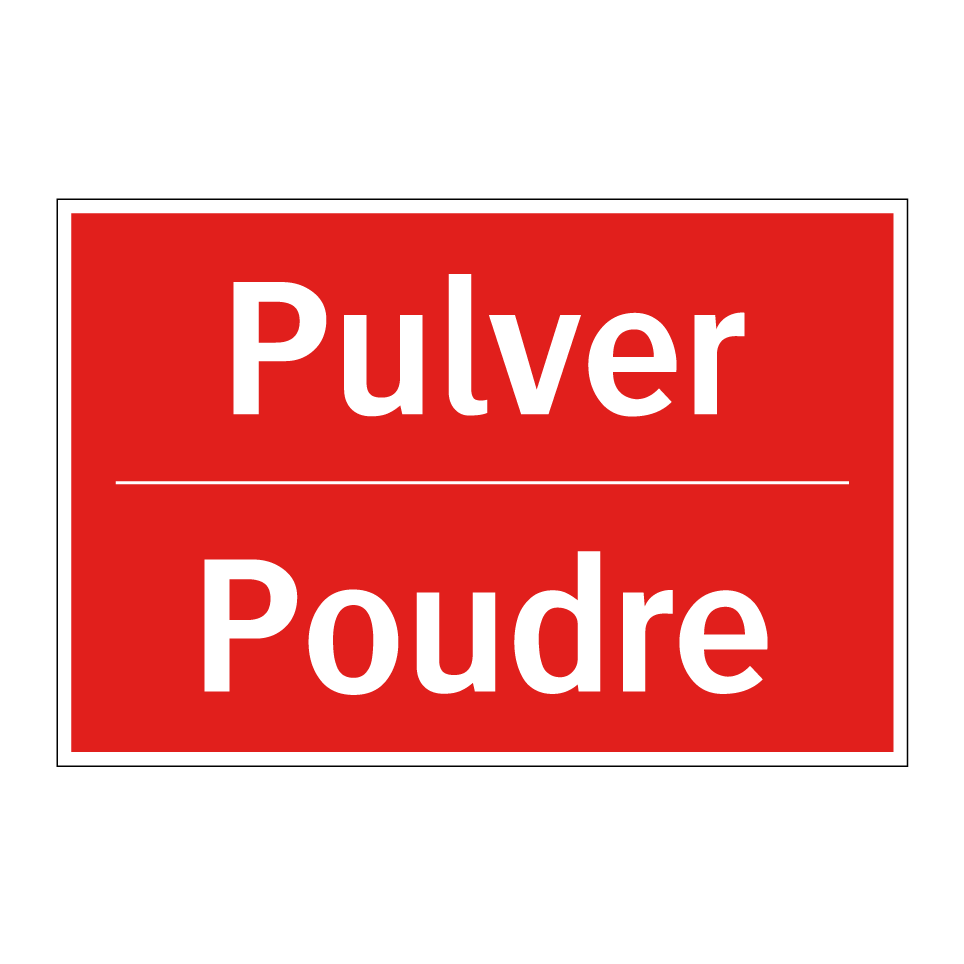 Pulver - Poudre