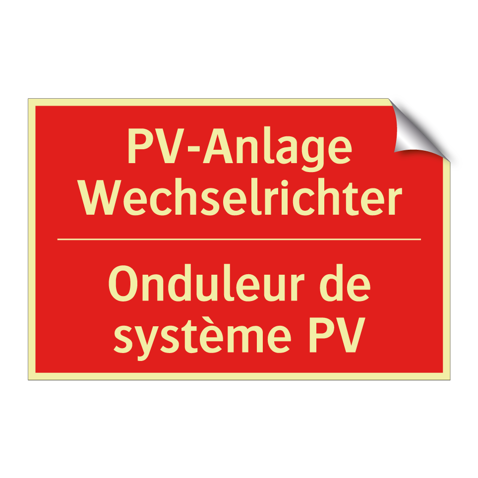 PV-Anlage Wechselrichter - Onduleur de système PV