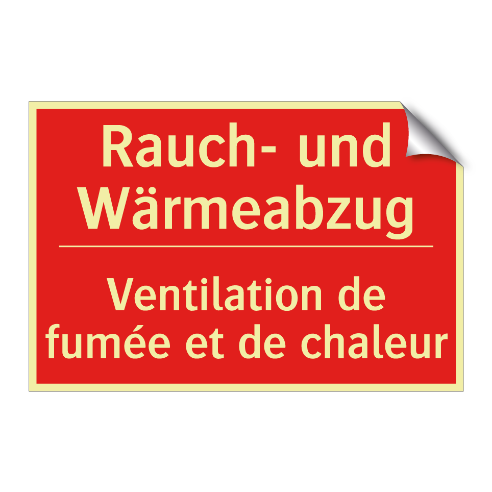 Rauch- und Wärmeabzug - Ventilation de fumée et de chaleur /.../