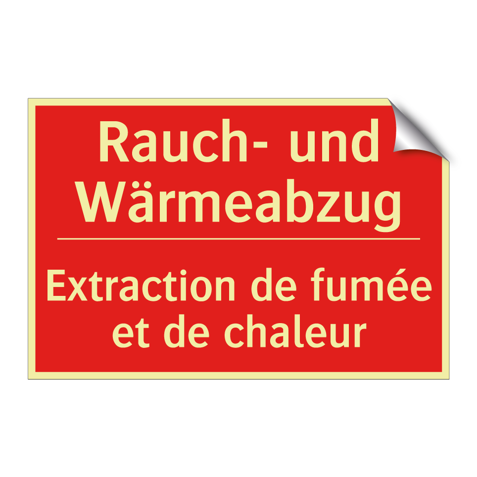 Rauch- und Wärmeabzug - Extraction de fumée et de chaleur /.../
