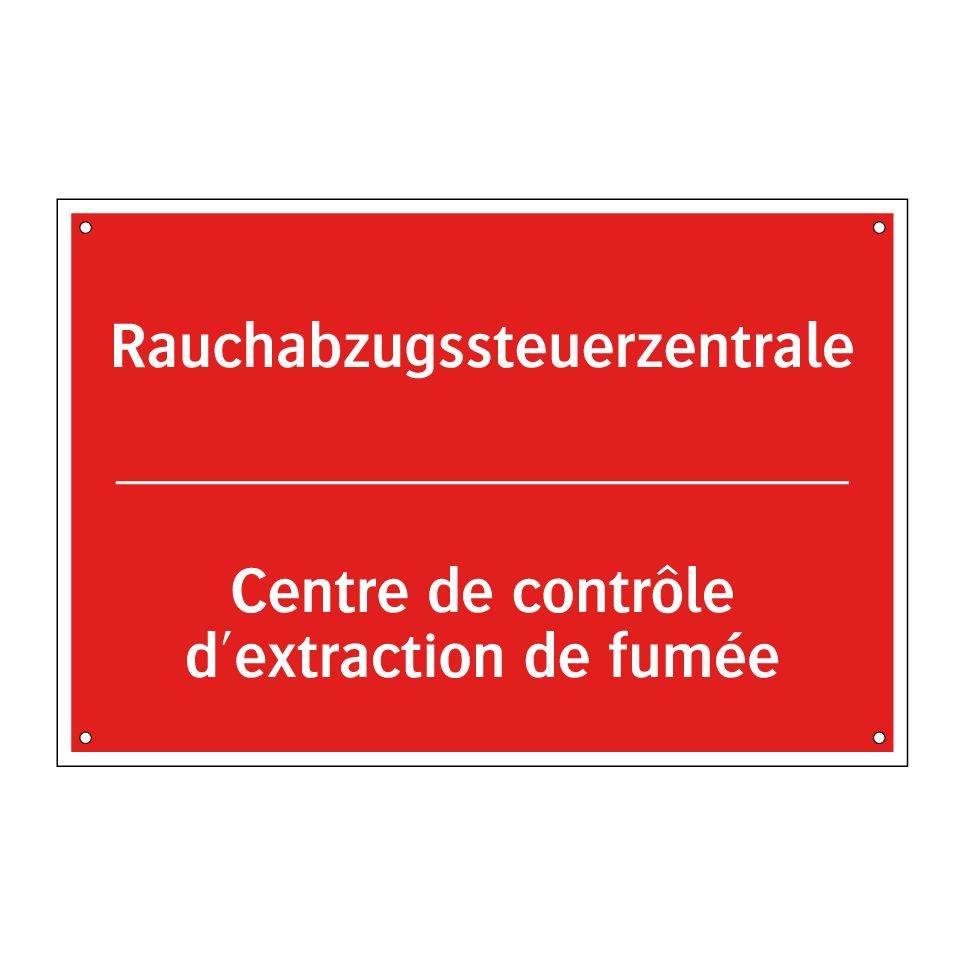 Rauchabzugssteuerzentrale - Centre de contrôle d'extraction /.../
