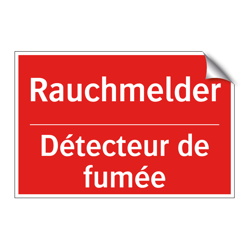 Rauchmelder - Détecteur de fumée