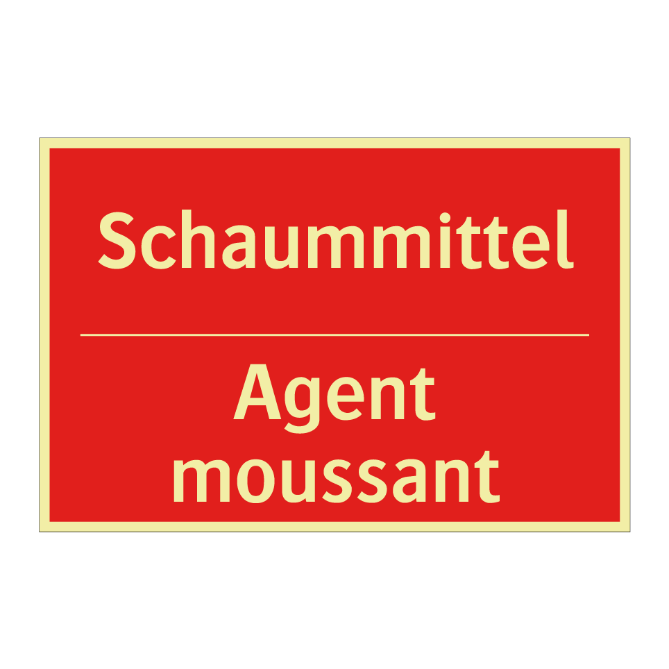 Schaummittel - Agent moussant