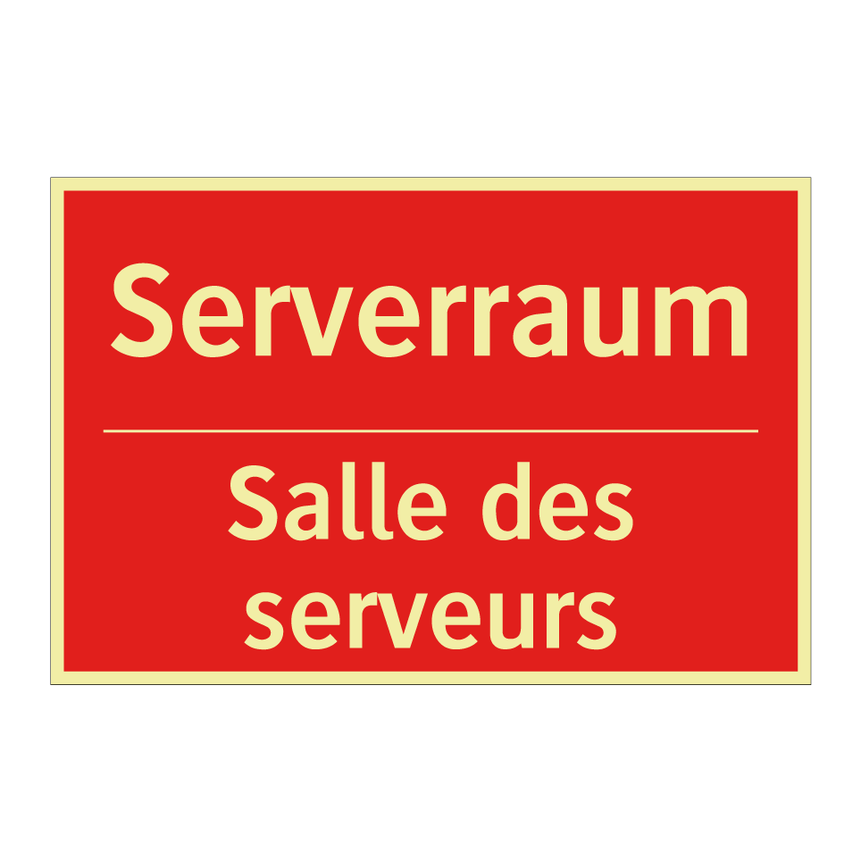 Serverraum - Salle des serveurs