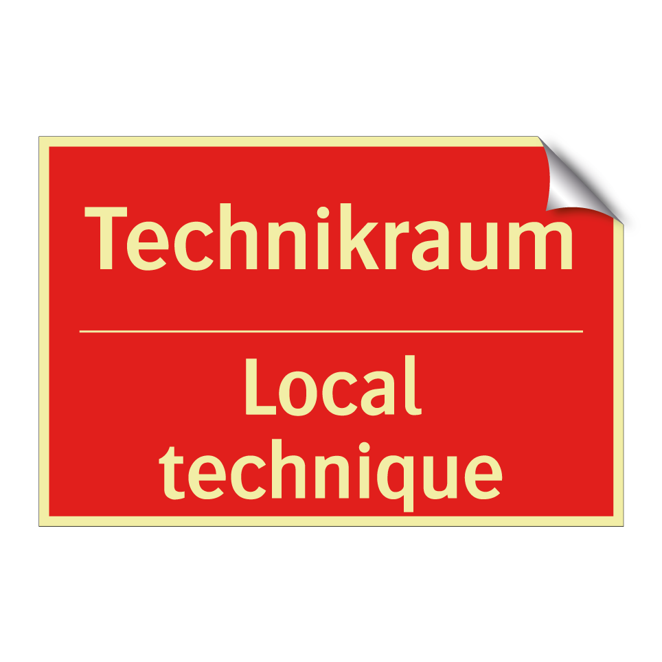 Technikraum - Local technique