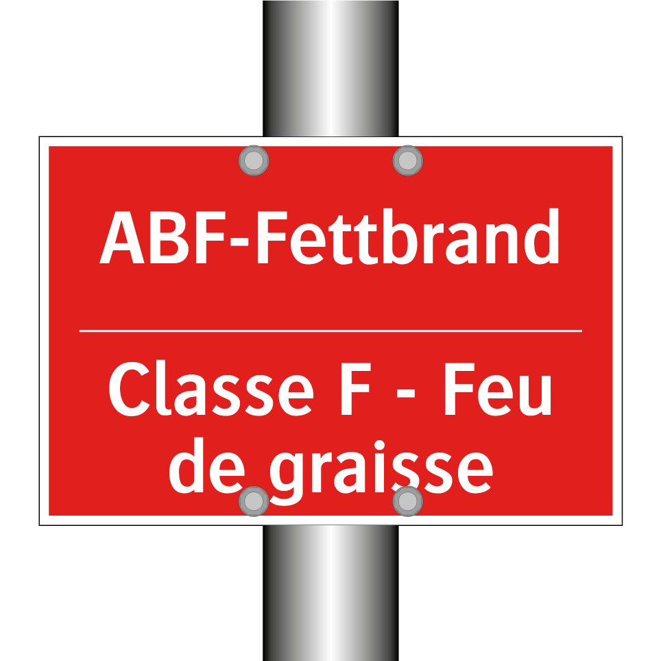 ABF-Fettbrand - Classe F - Feu de graisse