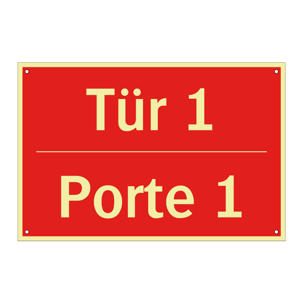 Tür 1 - Porte 1
