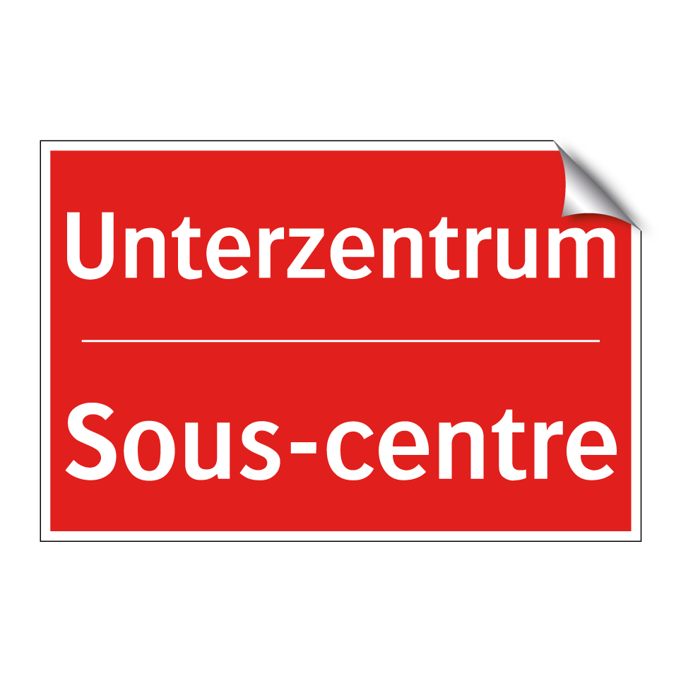 Unterzentrum - Sous-centre
