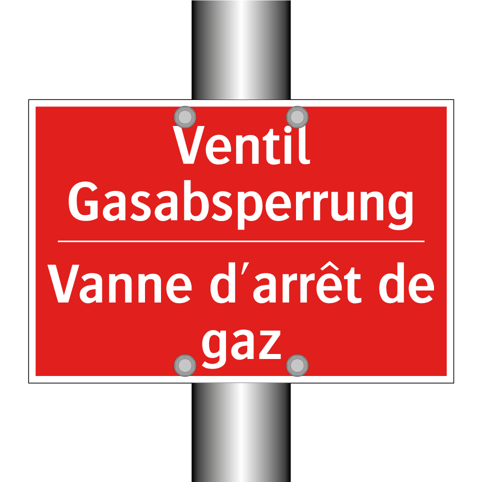 Ventil Gasabsperrung - Vanne d'arrêt de gaz