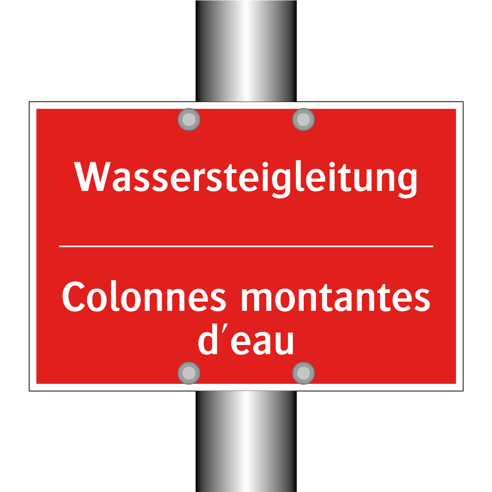Wassersteigleitung - Colonnes montantes d'eau