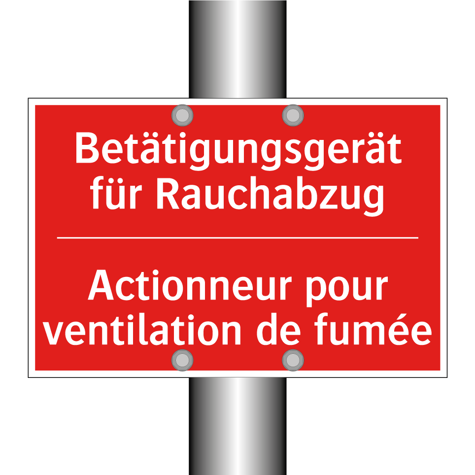 Betätigungsgerät für Rauchabzug /.../ - Actionneur pour ventilation de /.../