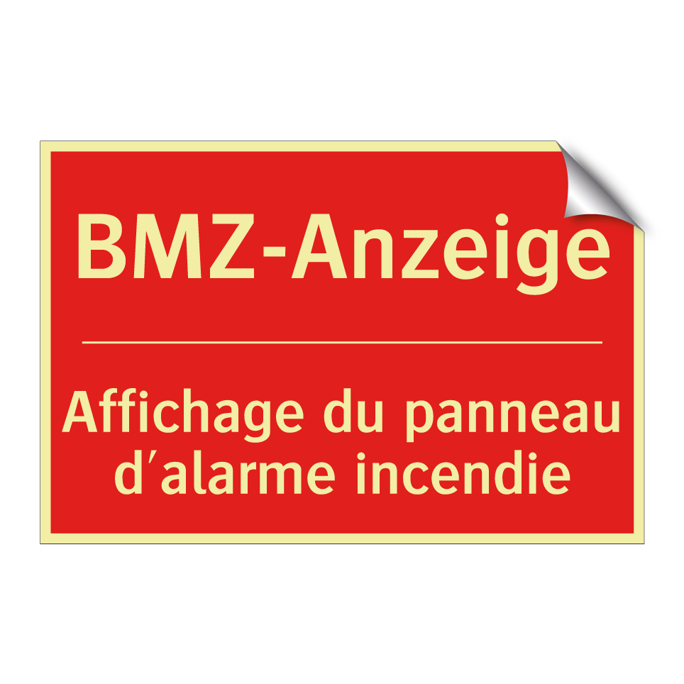 BMZ-Anzeige - Affichage du panneau d'alarme /.../