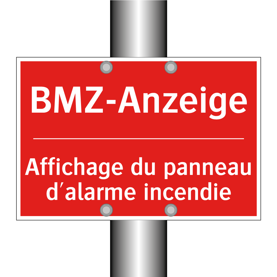 BMZ-Anzeige - Affichage du panneau d'alarme /.../