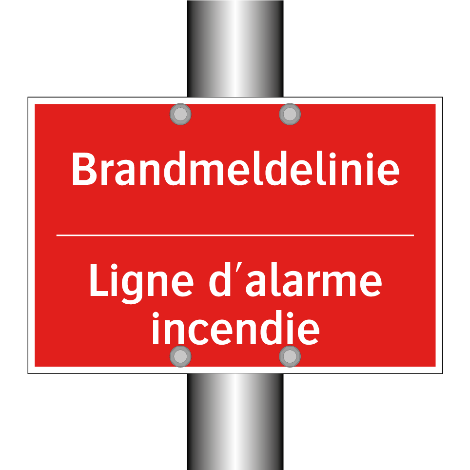 Brandmeldelinie - Ligne d'alarme incendie