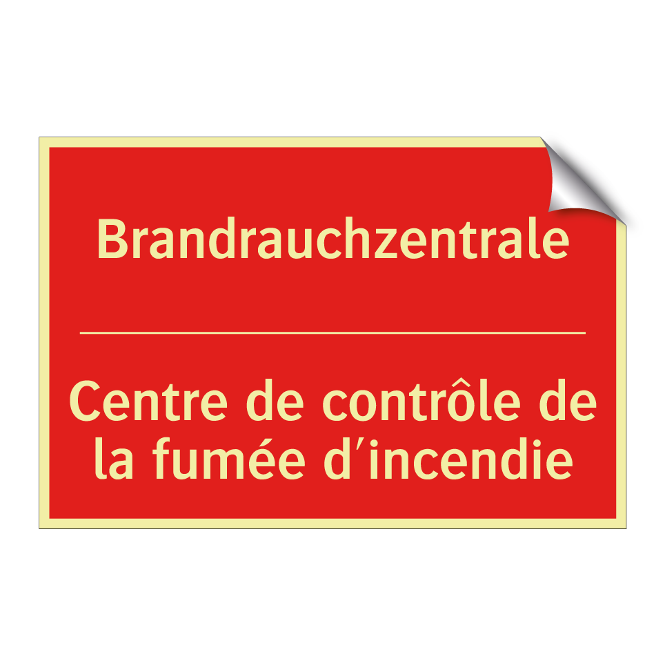 Brandrauchzentrale - Centre de contrôle de la fumée /.../