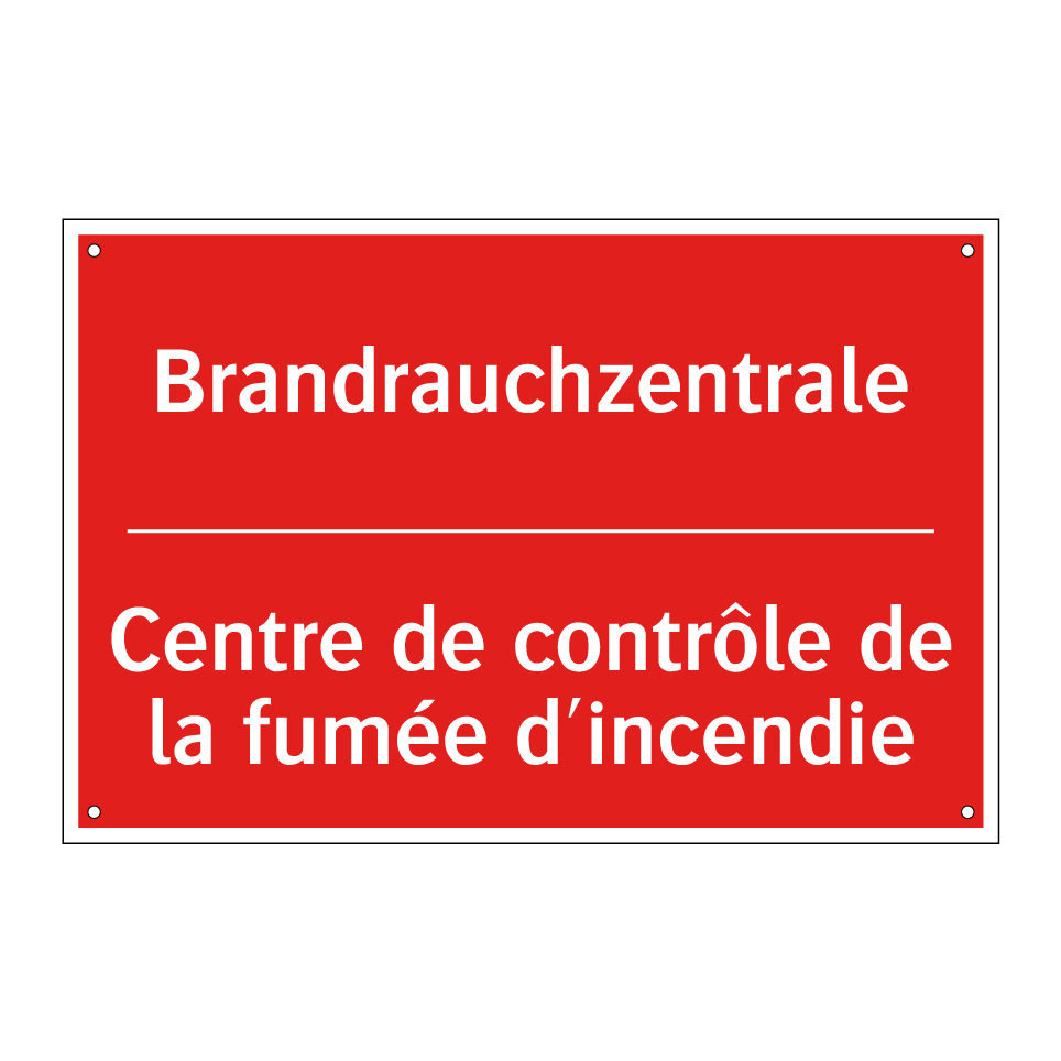 Brandrauchzentrale - Centre de contrôle de la fumée /.../