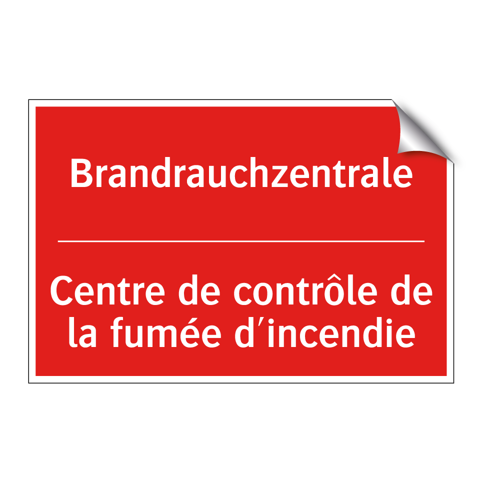 Brandrauchzentrale - Centre de contrôle de la fumée /.../
